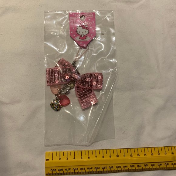 Hello Kitty Cellphone charm Shiny bow - Picture 9 of 9